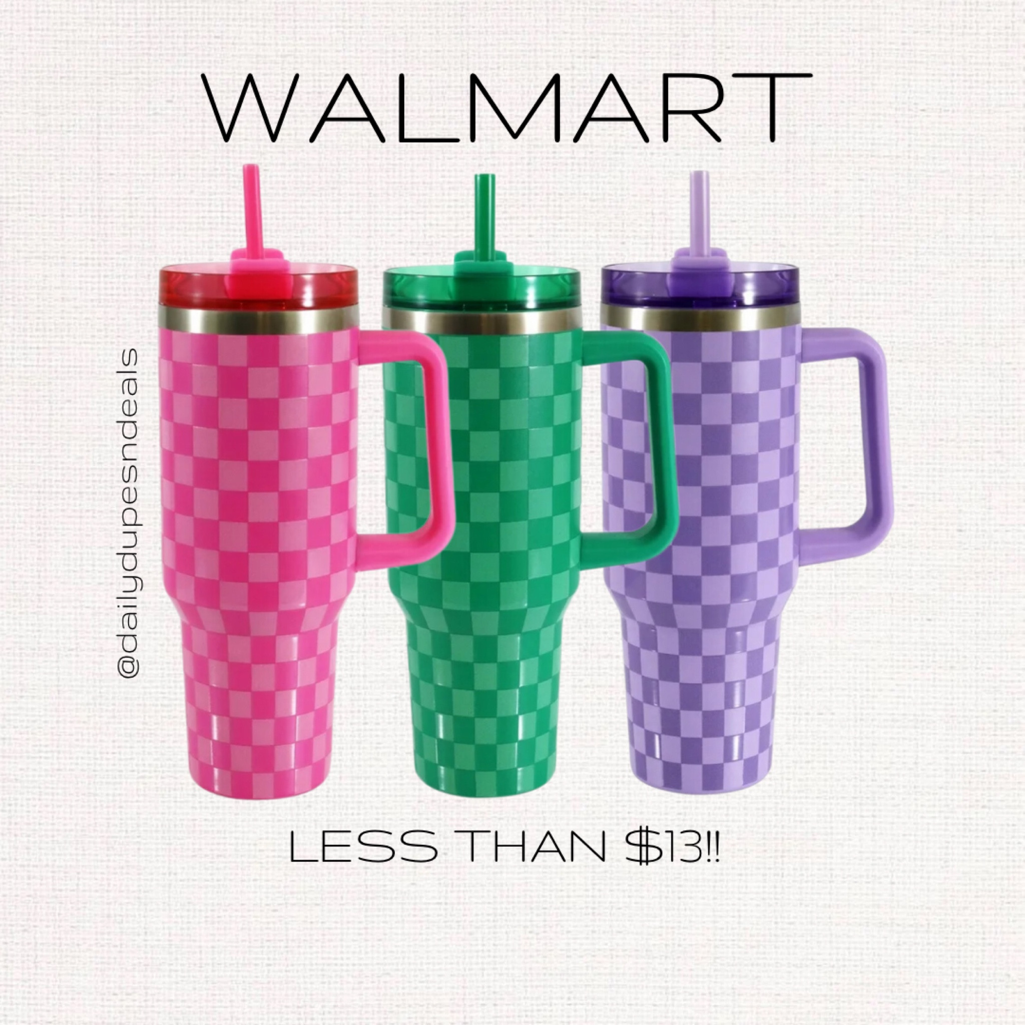 Walmart drinking cup checkered kitchen must havee

#LTKfitness #LTKfindsunder50 #LTKhome