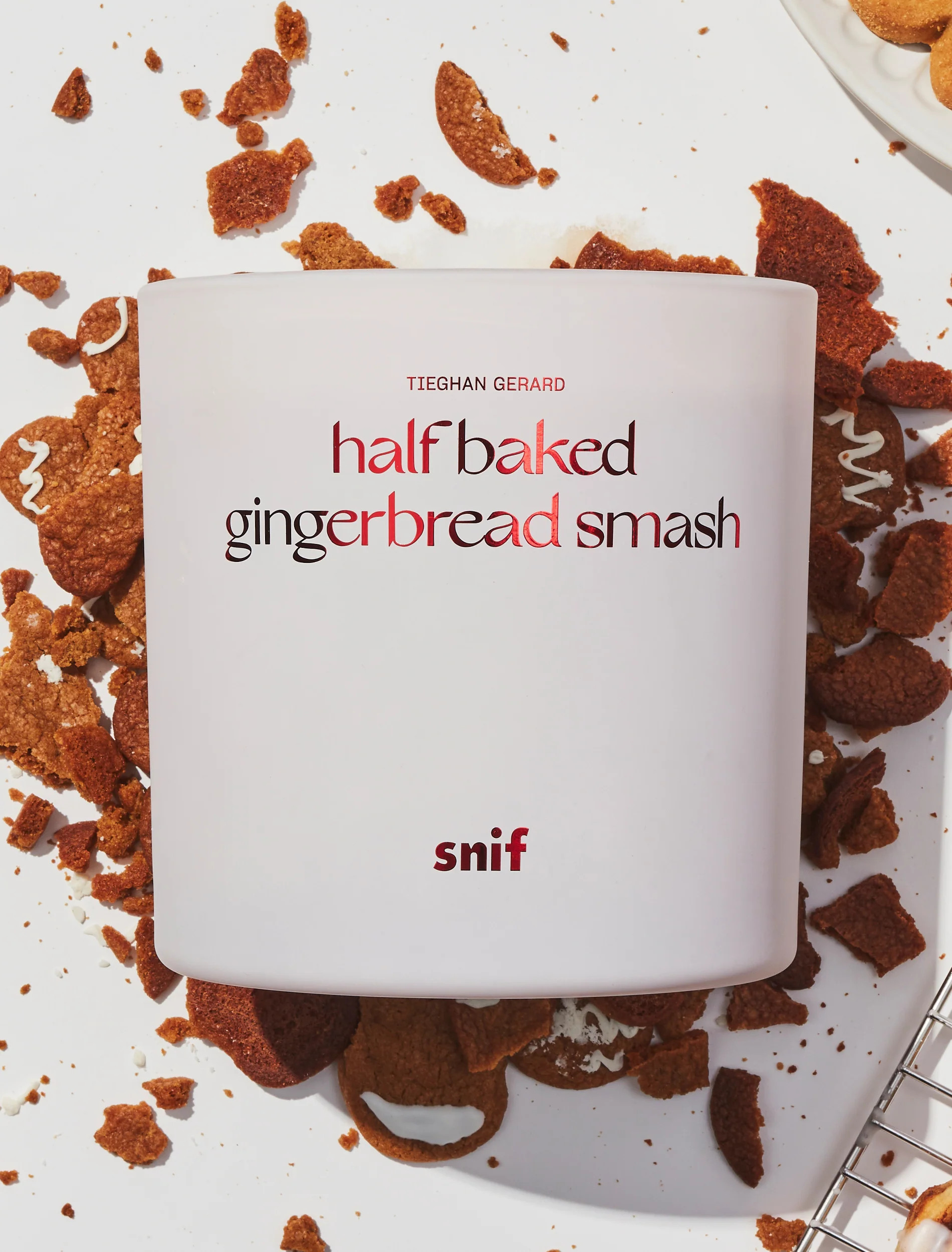 Half Baked Gingerbread Smash Candle | Snif