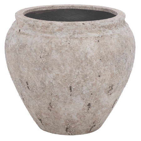 Safavieh Ramsey Large Antique White Ficonstone Plant Pot | Walmart (US)