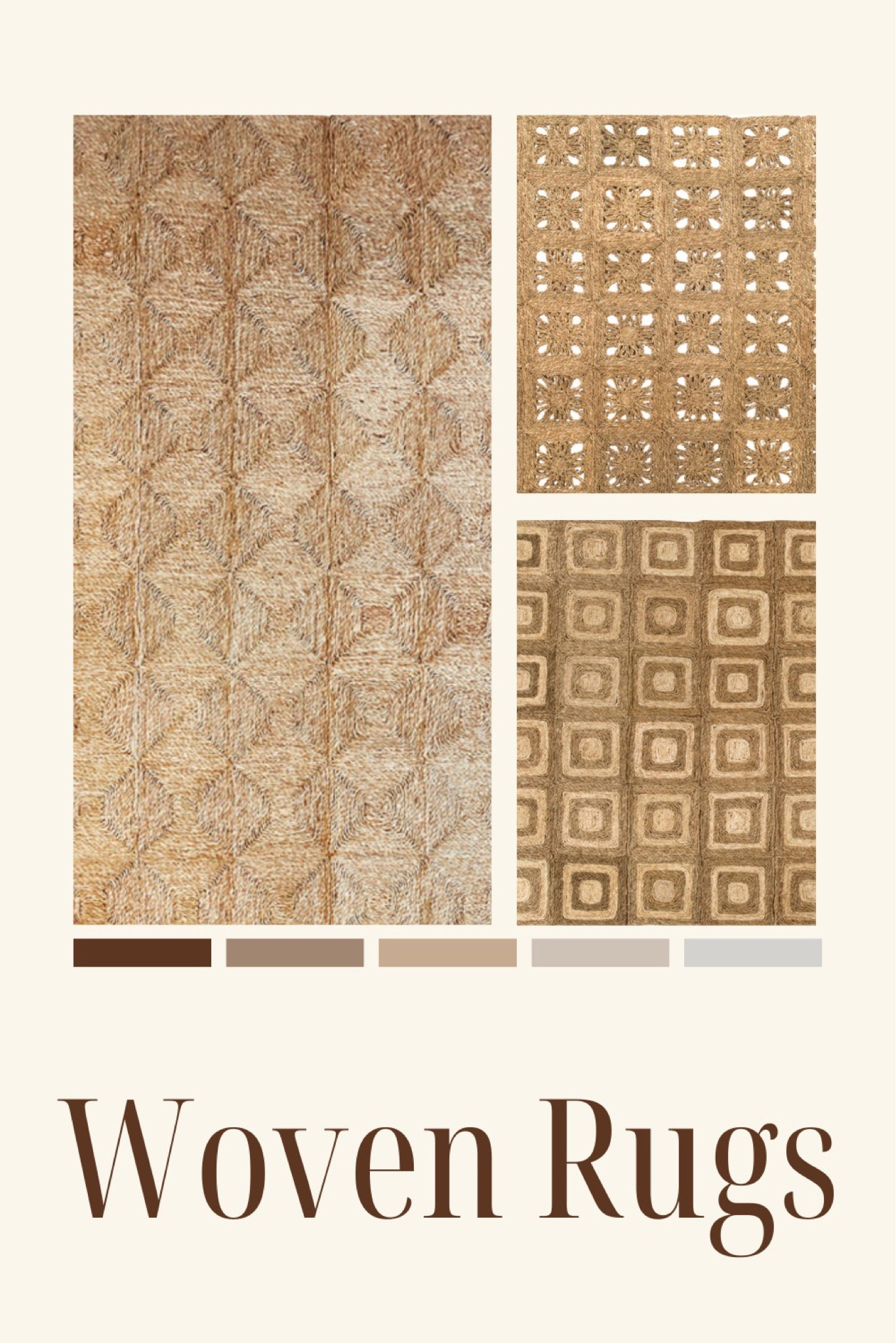 Woven rugs boast impressive durability, ensuring long-lasting use. Their custom sizing option allows for a perfect fit in any space. Moreover, their replaceable squares feature makes maintenance a breeze.

Rush house seagrass sisal designer 

#LTKfamily #LTKhome