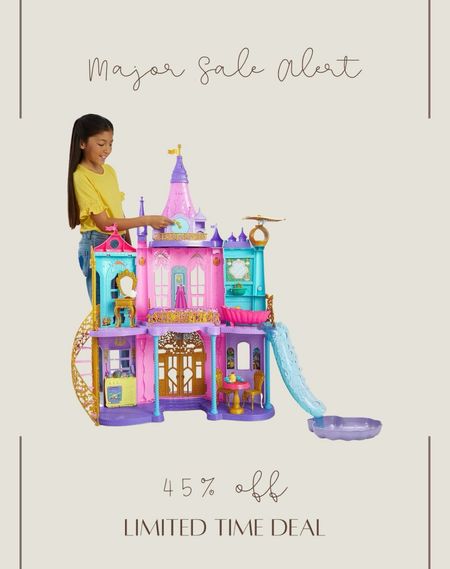 Amazon spring sale - Major sale alert on the Mattel Disney princess castle! Limited time only. Snag it while you can at 45% off

#LTKkids #LTKsalealert