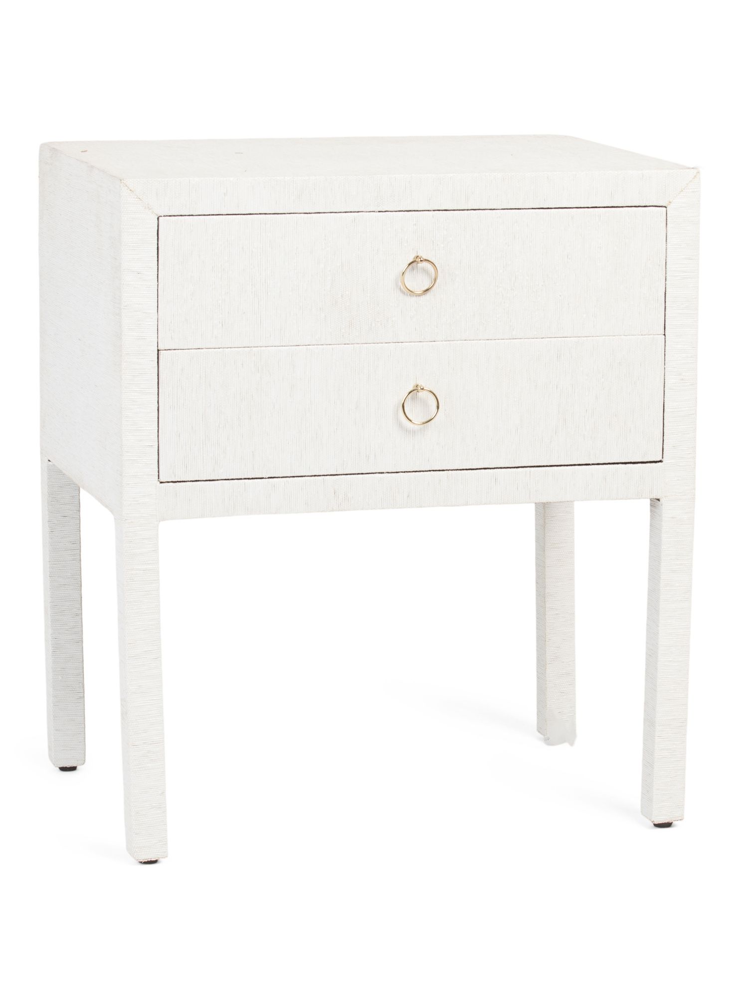 18x26 2 Drawer Raffia Table | Marshalls