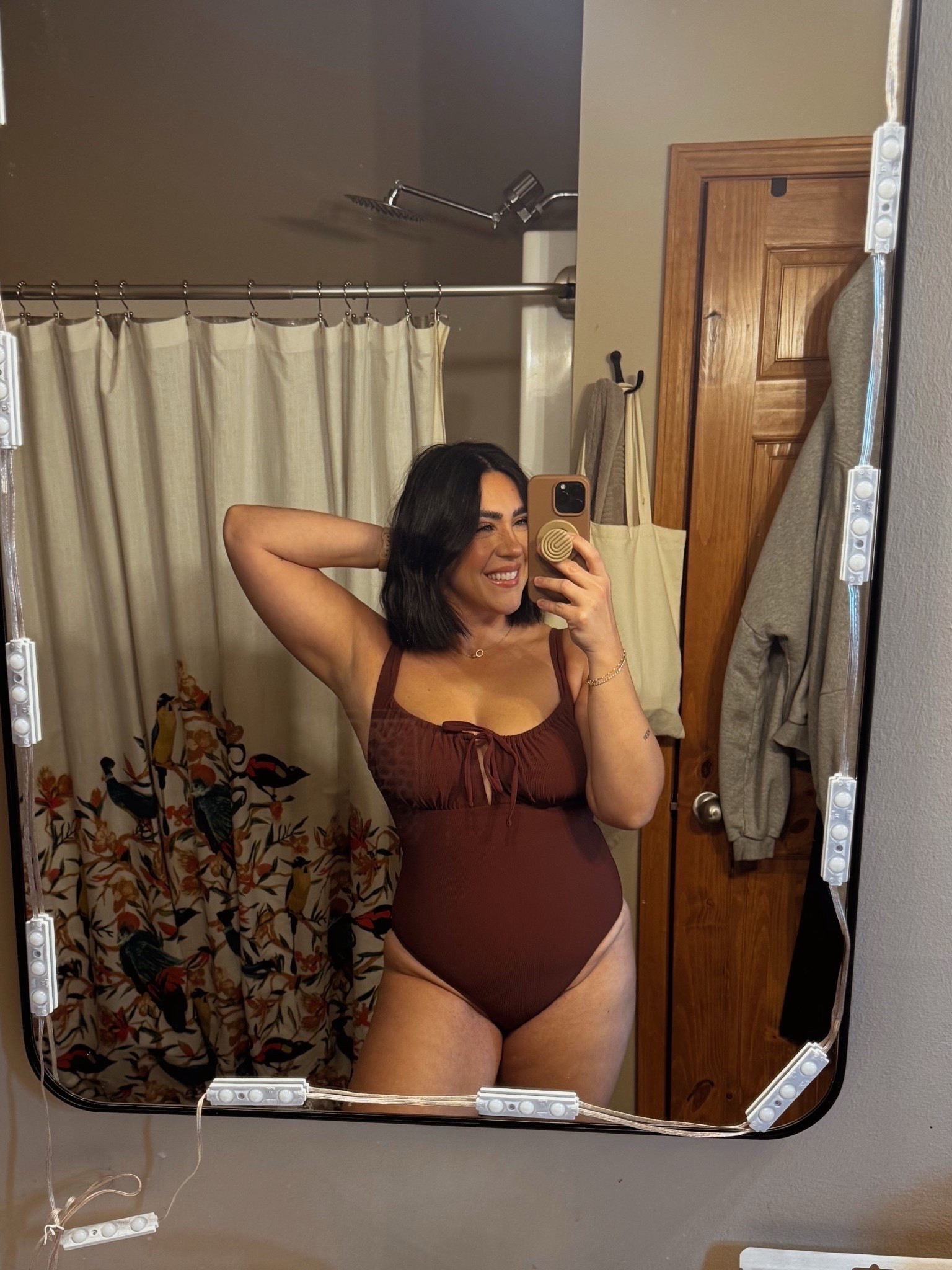 One piece swimsuit size L, midsize approved. Mom swimsuit, vacation, beach, Resort wear. 

#LTKMidsize #LTKSwim #LTKmomlife