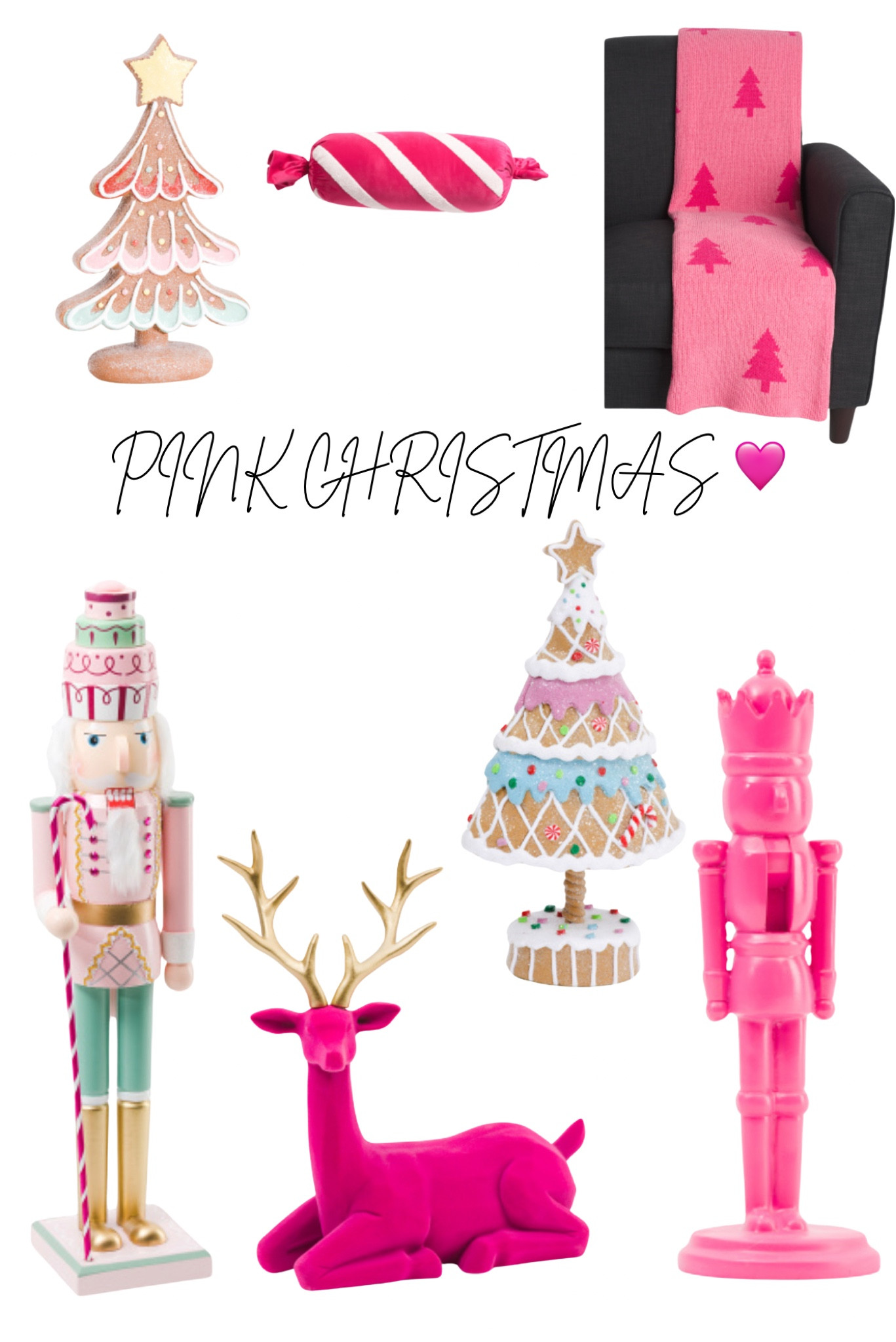 Girly pink Christmas Decor anyone?? Loving the pink and teals incorporated into Christmas. 

#LTKHome #LTKHoliday #LTKSeasonal