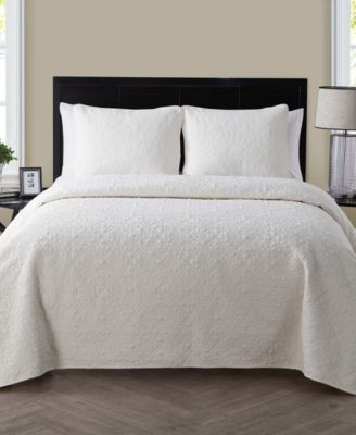 Vcny Home Caroline Embossed Quilt Sets | Macy's