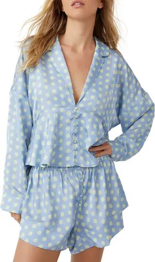 Free People Beauty Sleep Short Pajamas | Nordstrom | Nordstrom