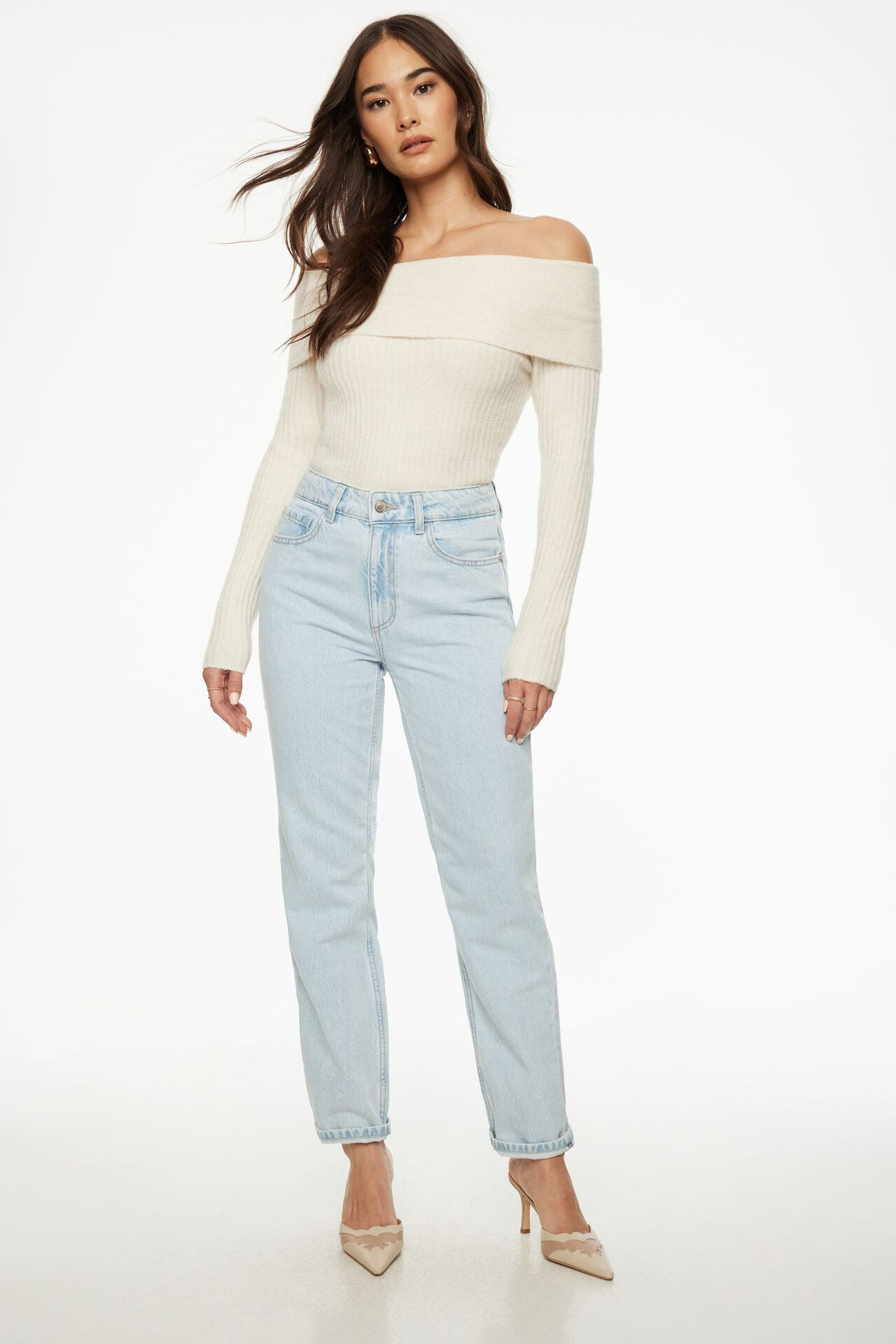Claudia Mom Jeans | Dynamite Clothing