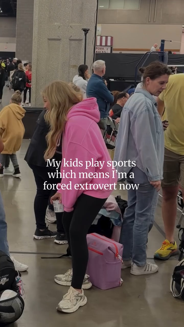 Youth sports have turned me into a forced extrovert.

Don’t get me wrong, I actually love the families on our teams. Some of the best people we know have come from sitting in bleachers together every weekend. *special shoutout to my friends for being my stand in ppl*😂😂

But after a full day of games, talking, lots of standing, brackets, and concession stand dinners… your girl is socially exhausted.

Sports parenting is a whole event. 

Comment “Community” for a sport mom community launching SOON for all you extroverts like me 🤪👊🏻

#sportsmomlife #travelvolleyball #youthsports #sportparents #momlife bleacherlife | travelsports | sportsmom | sideline mom
