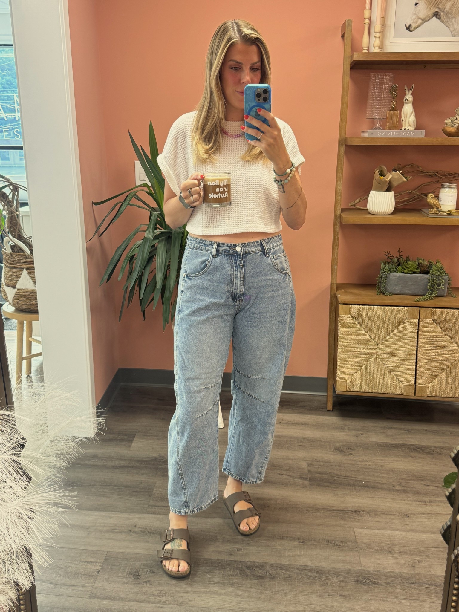 Never too old for a crop top 🤟🏻

#LTKOver40 #LTKFindsUnder50 #LTKMidsize