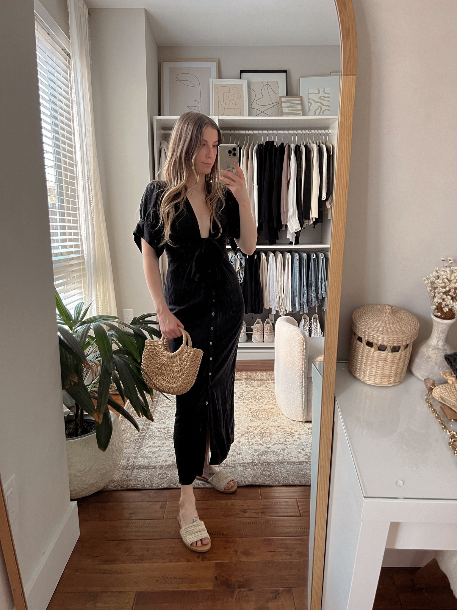 Perfect summer dress! Comes in 15 colors and is under $100 . I’m wearing an XS & it’s structured enough that you don’t need a bra. 

#LTKunder100 #LTKFind #LTKstyletip