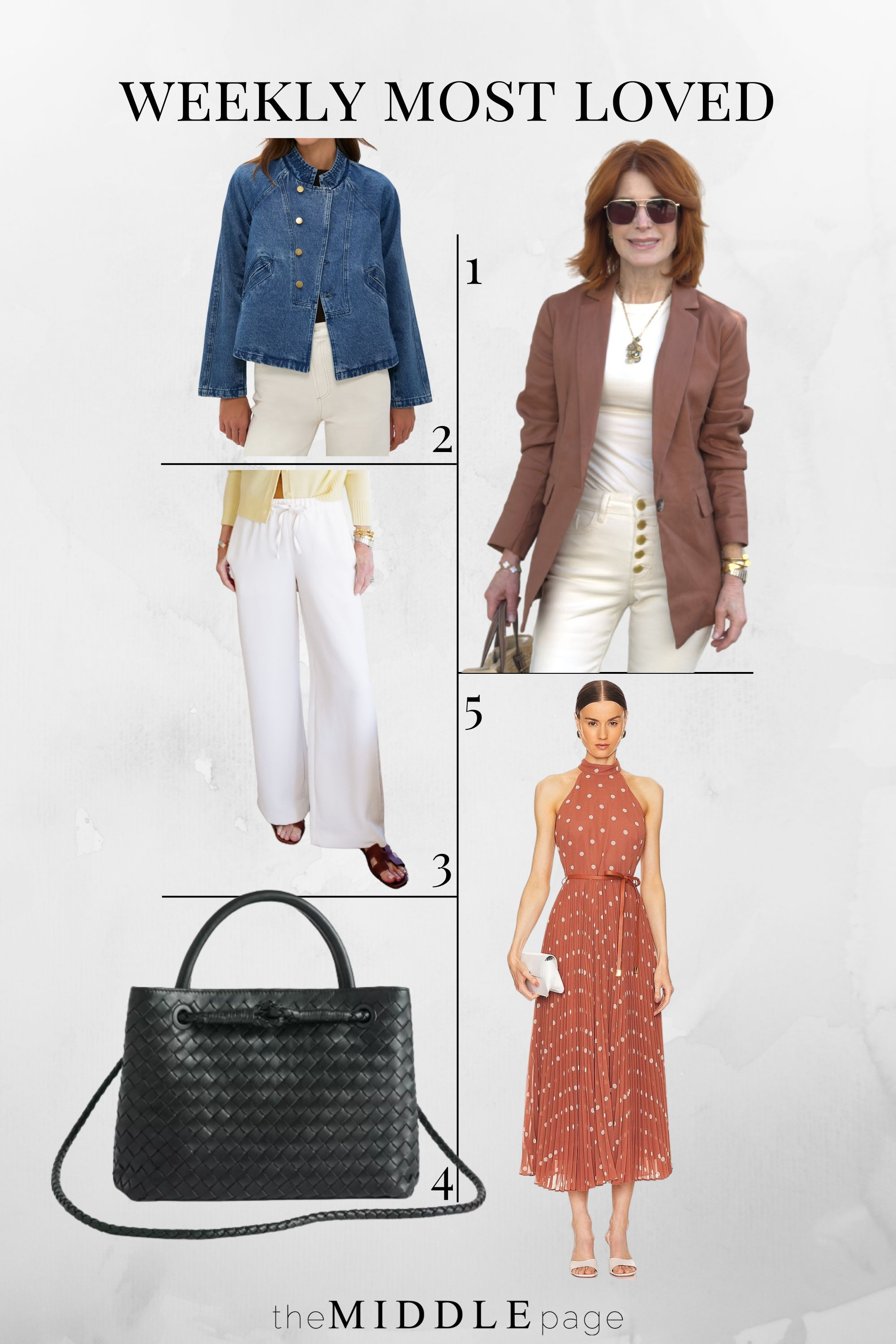 Spring break style is here and these were your top 5 most loved pieces—think the perfect spring jacket, dark wash denim, effortless blazer, and a designer-inspired purse you’ll carry on repeat. 

 #LTKootd #LTKSeasonal #LTKOver40