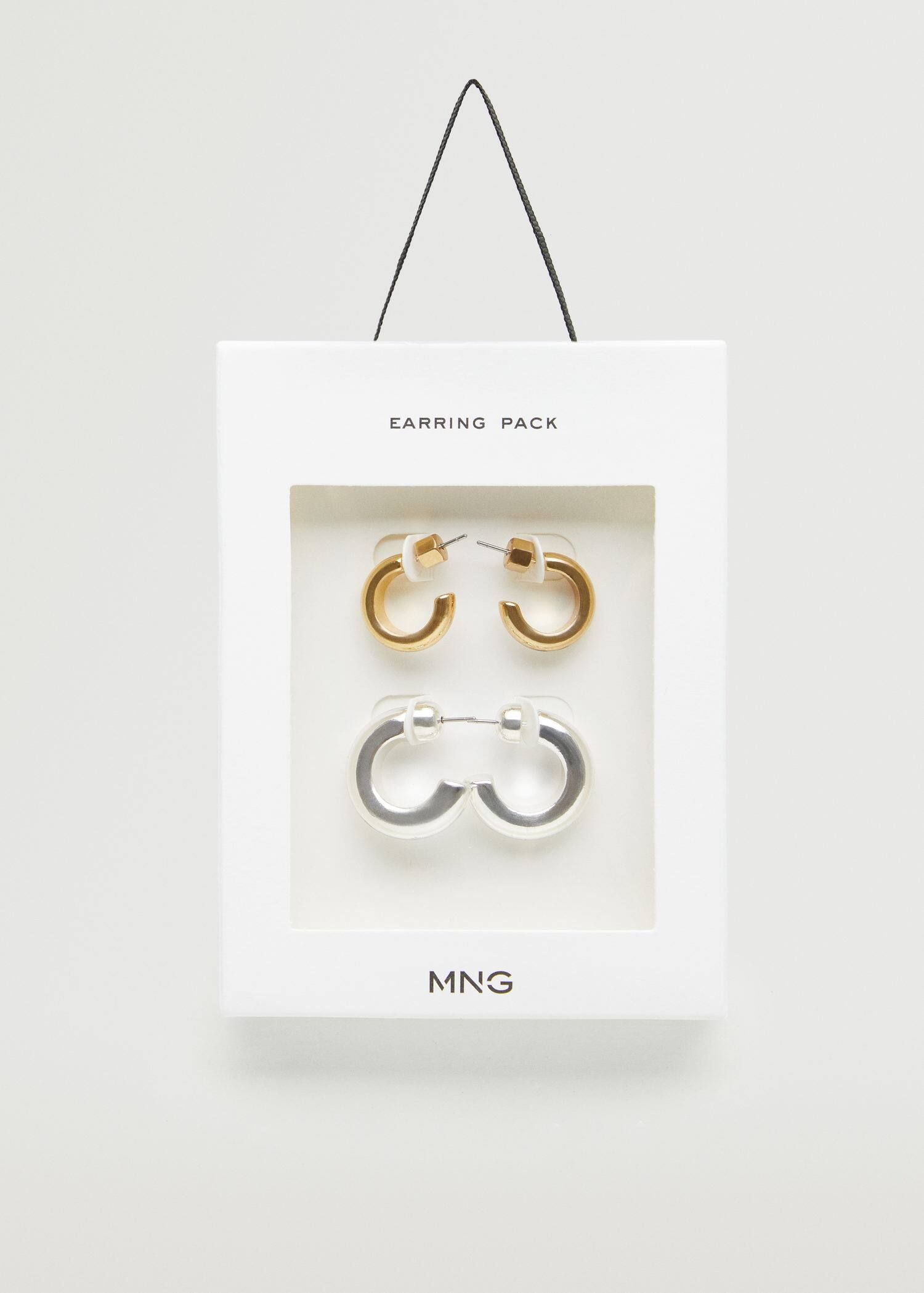 Set of hoop earrings | MANGO (US)
