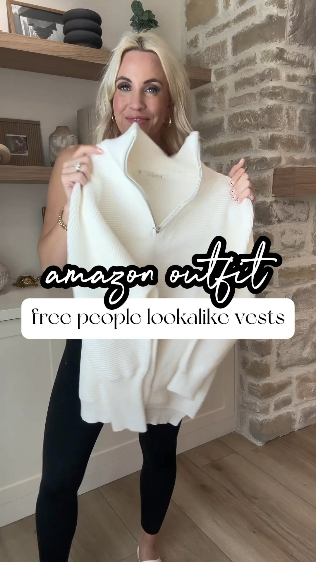 Amazon vest and sweater on sale today! I’m in a size medium 

#LTKSaleAlert #LTKFindsUnder50 #LTKStyleTip