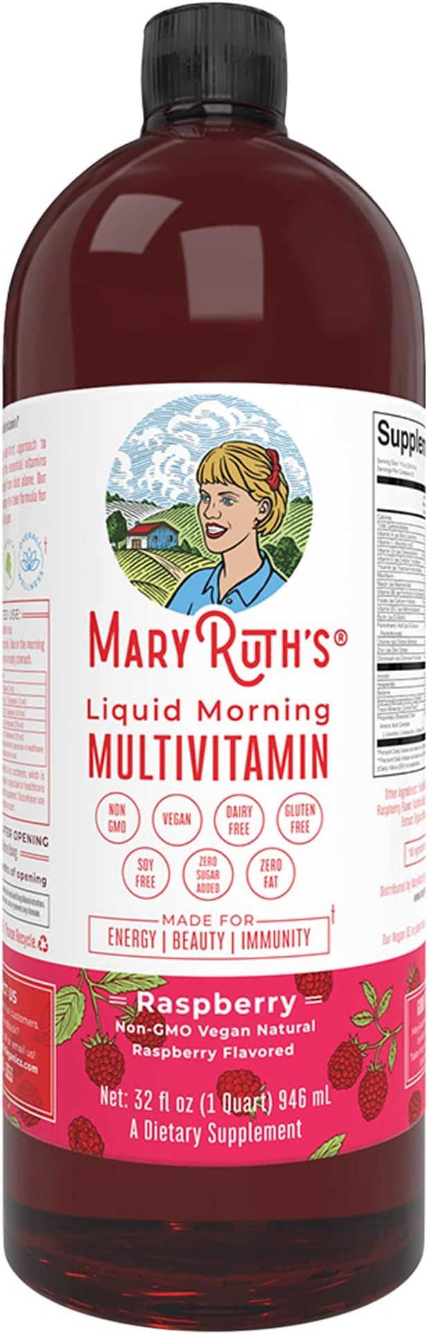 Multivitamin for Women, Men & Kids by MaryRuth's | Liquid Vitamins for Adults & Kids | Mens, Wome... | Amazon (US)