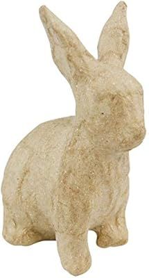 décopatch Small Rabbit, 7.5x4.5x10.5cm-Brown Papier-Mache Object, 5 Piece | Amazon (US)