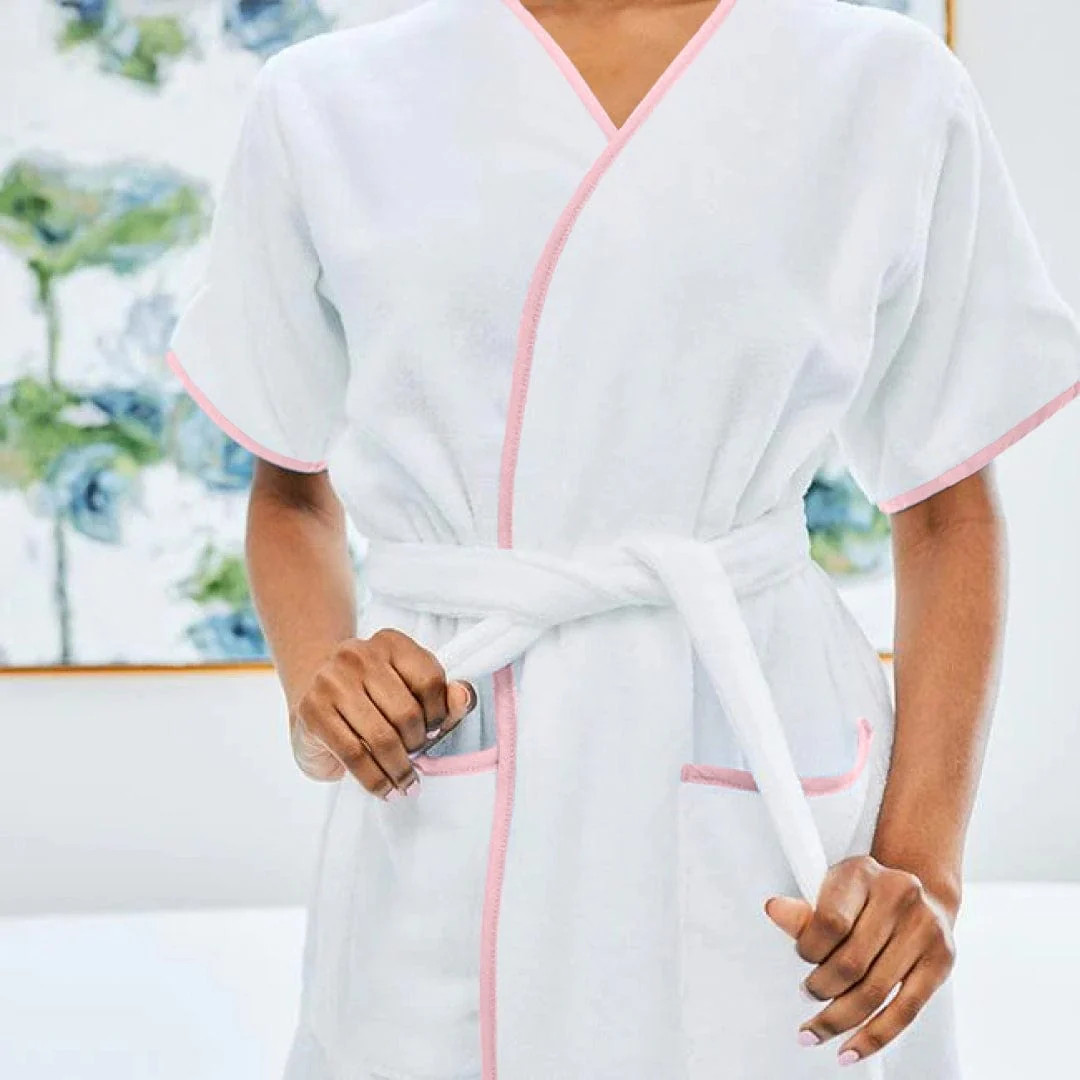 Women’s Personalized Short Luxury Robe | Weezie Towels | Weezie Towels
