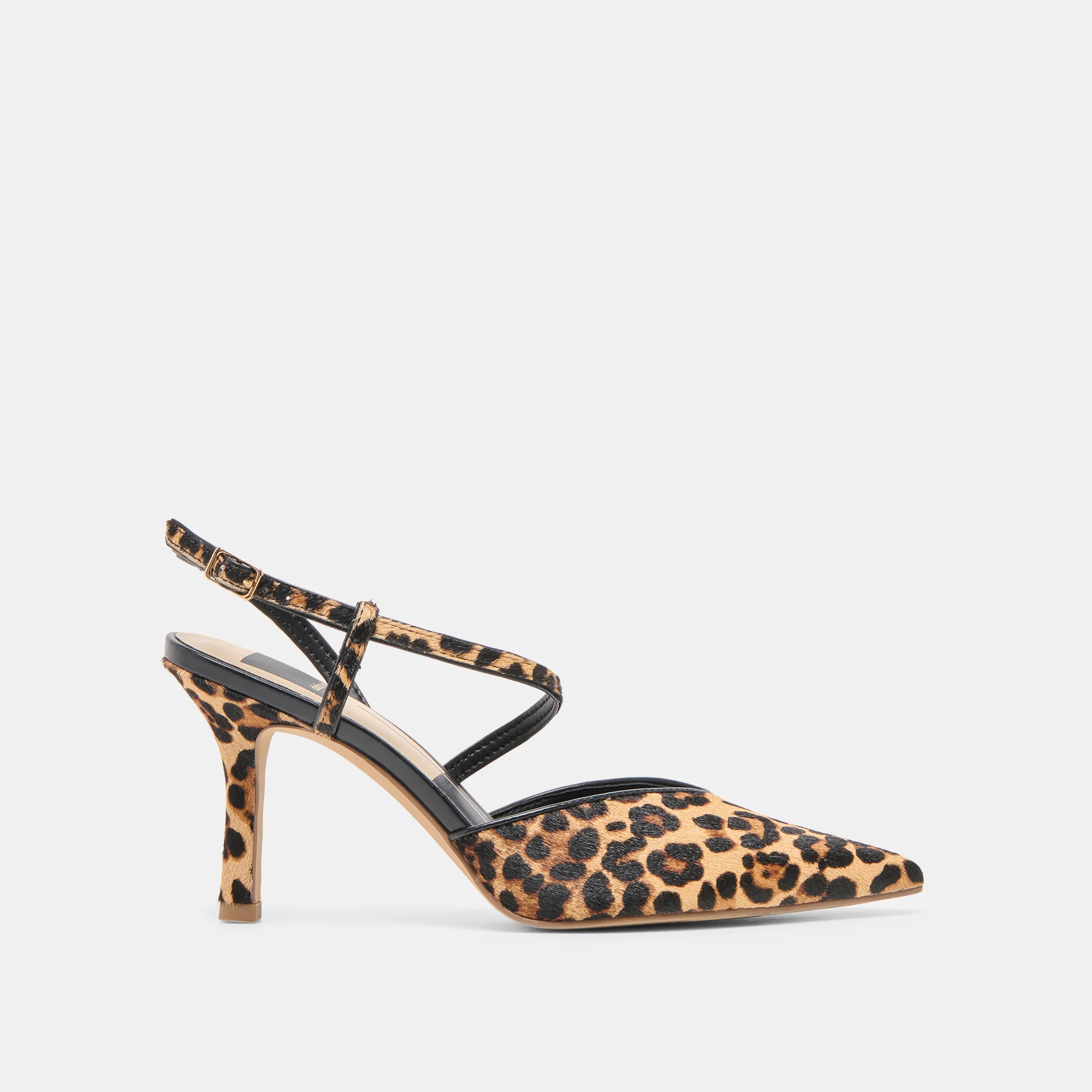 Kamra Heels Dk Leopard Calf Hair | DolceVita.com