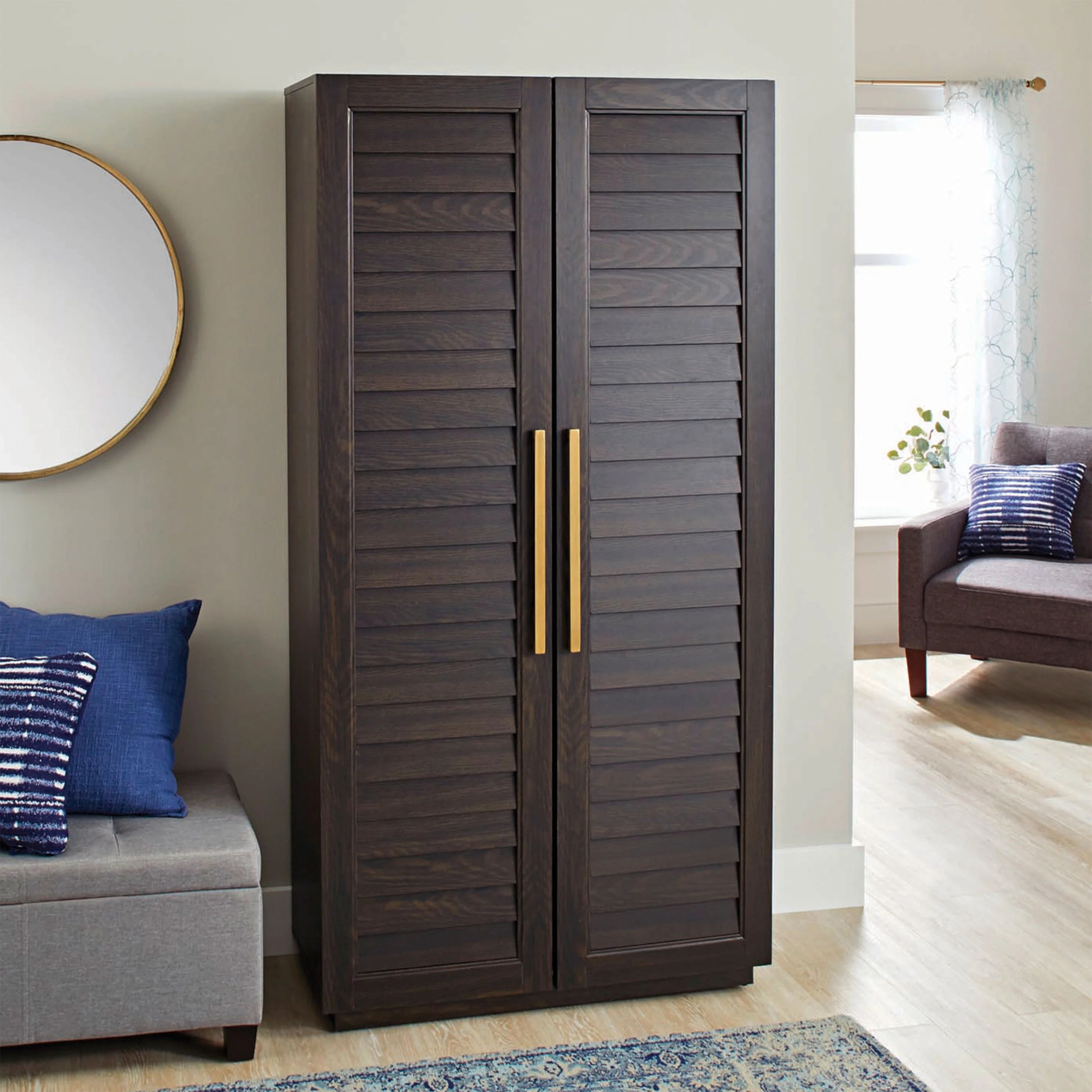 Better Homes&gardens Bhg Ellis Shutter Cabinet - Walmart.com | Walmart (US)