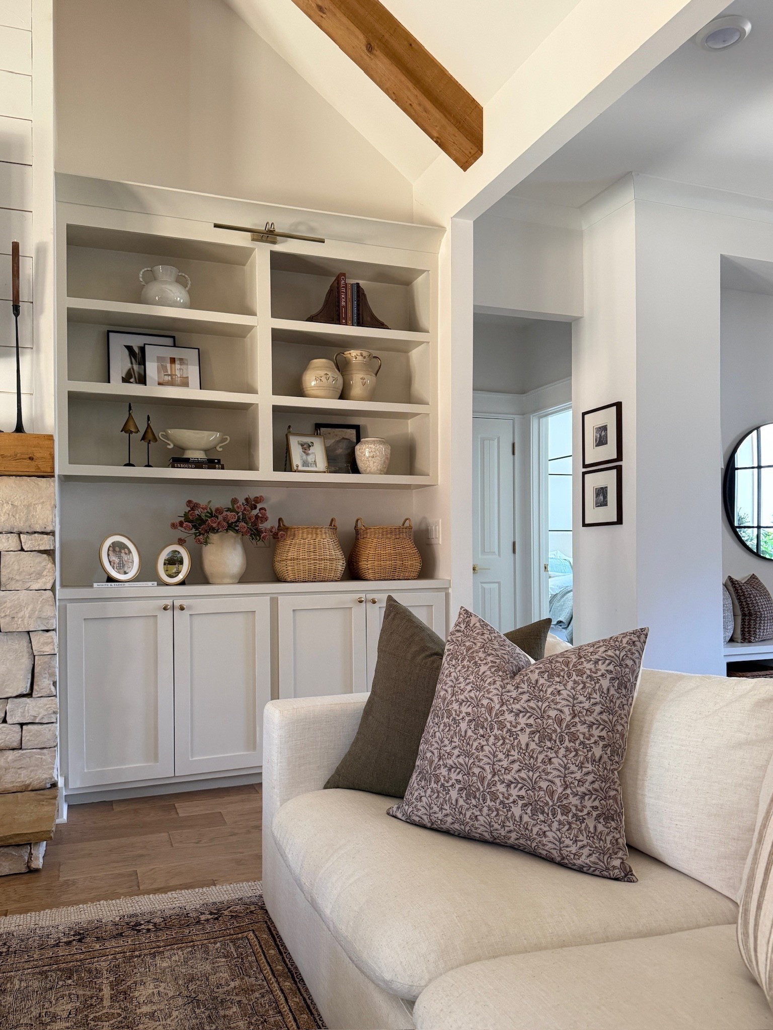 Spring bookshelves ✨ Florals, warmth, and a mix of textures! 

#LTKSeasonal #LTKHome