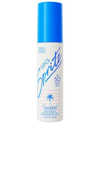 Vacation Super Spritz SPF 50 Face Mist in Beauty: NA. | Revolve Clothing (Global)