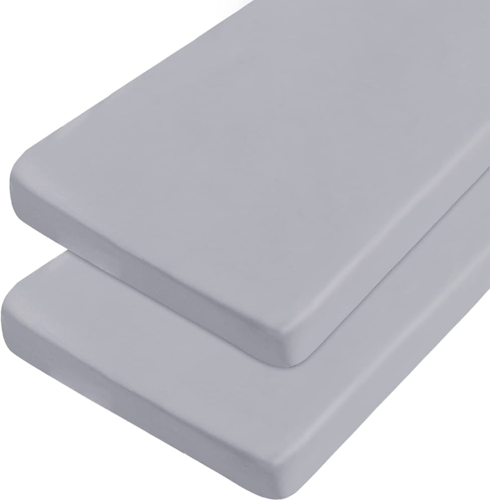 Cot Sheet 31" x 75", 2 Pack Cot Size Mattress Sheets Fitted with Narrow Twin/Camp Bunk/Rvs Bunk/G... | Amazon (US)