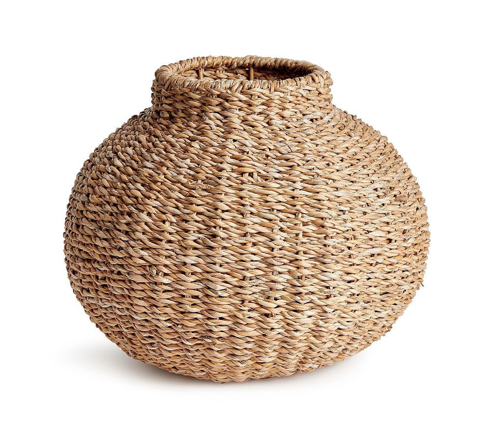 Seagrass Round Vase | Pottery Barn (US)