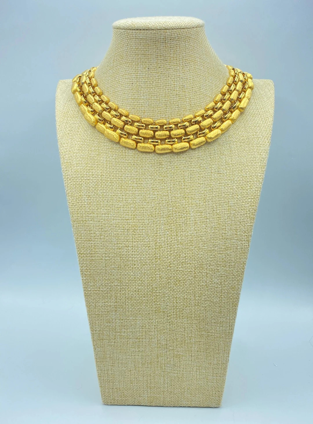 Napier Gold Chain Choker Napier Jewelry Statement Napier - Etsy | Etsy (US)