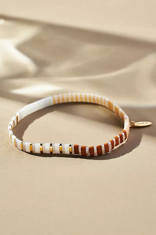Beaded Chicklet Bracelet | Anthropologie (US)