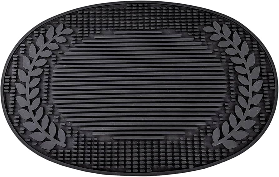 BREKX Insulated Multi-Functional Home Bar Mat - Heat/Water Resistant Dish Mat, Rubber Self Drying... | Amazon (US)