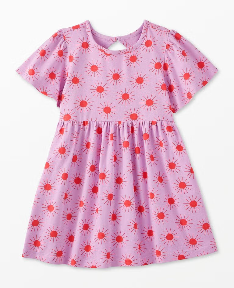 Flutter Sleeve Dress with Pockets | Hanna Andersson