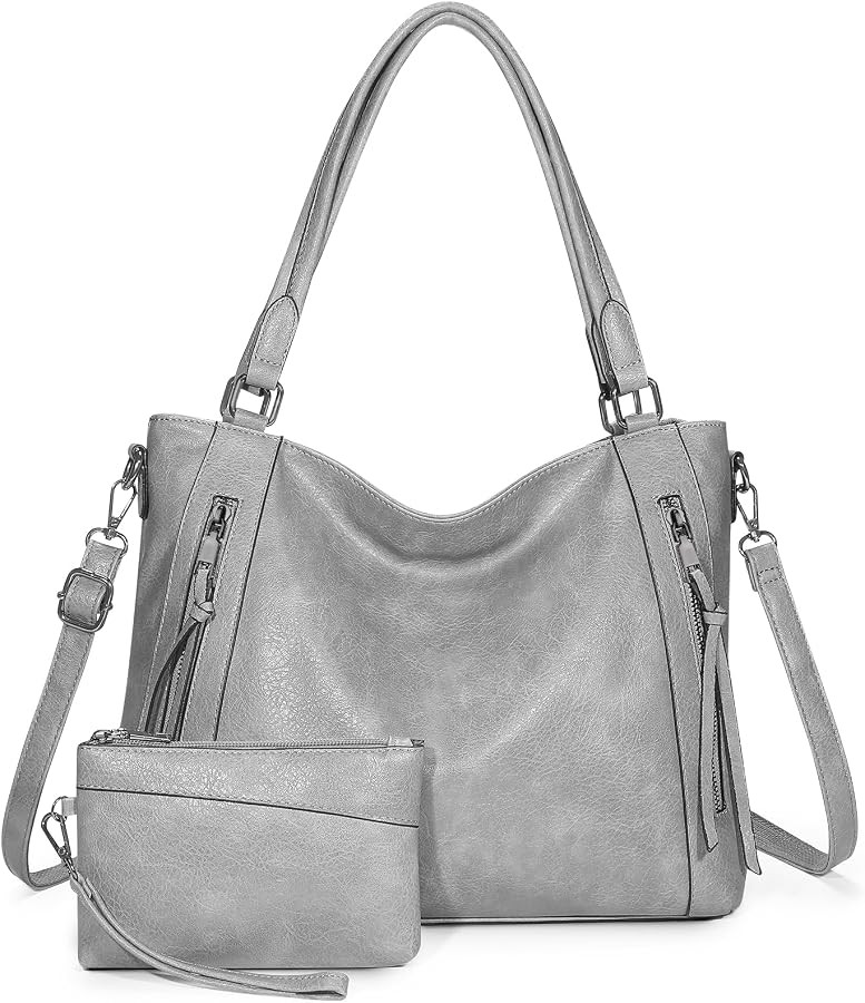 UBORSE Tote Bags Women Purses and Handbags Top Handle Soft Shoulder Bag Ladies Designer Vegan Lea... | Amazon (US)