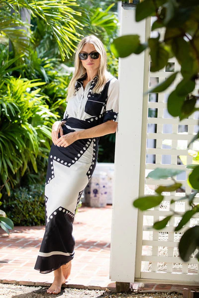 The JA Husband Shirt - Starry Night Noir | Julia Amory