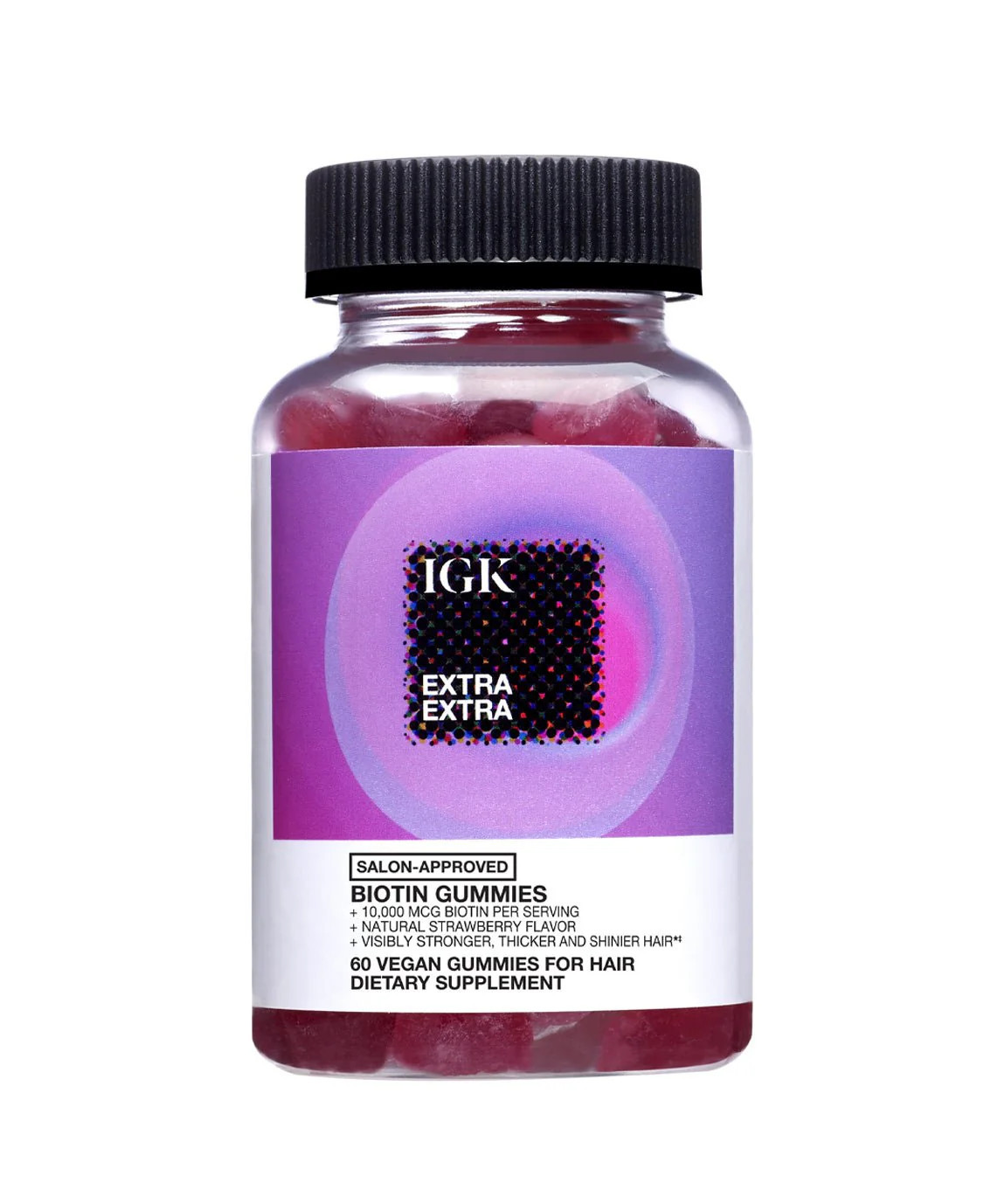 EXTRA EXTRA Biotin Gummies Buy 2, Get 1 Free | IGK Hair