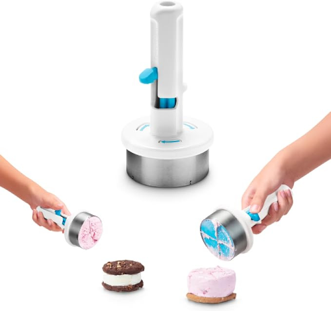 Dreamfarm Icepo Ice Cream Sandwich Scoop | Easy, one-handed gadget for ice cream, gelato and sorb... | Amazon (US)