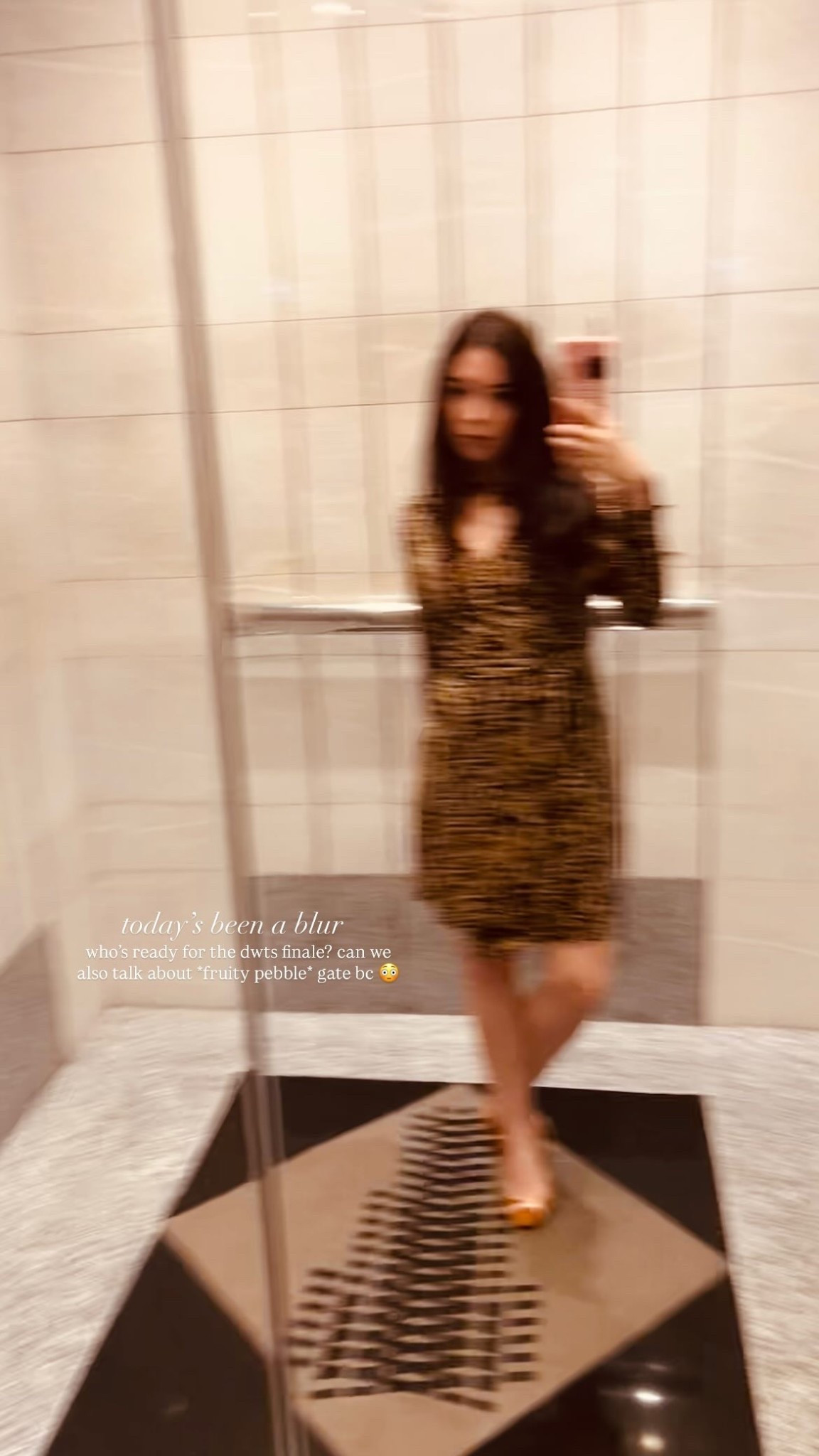 today’s been a blur who’s ready for the dwts finale? can we also talk about *fruity pebble* gate bc 😳