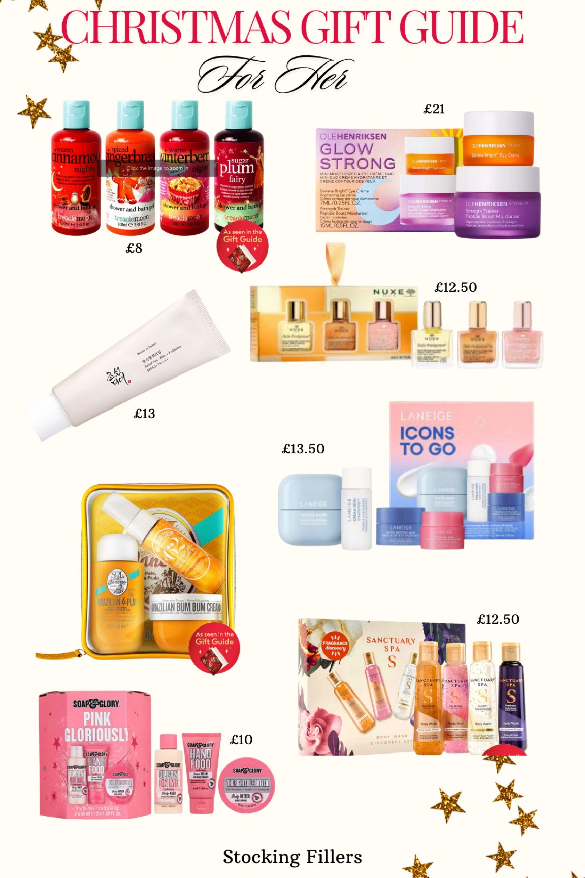 Christmas gift guides for her, so affordable and SO good! 

#LTKwinter #LTKeurope #LTKuk