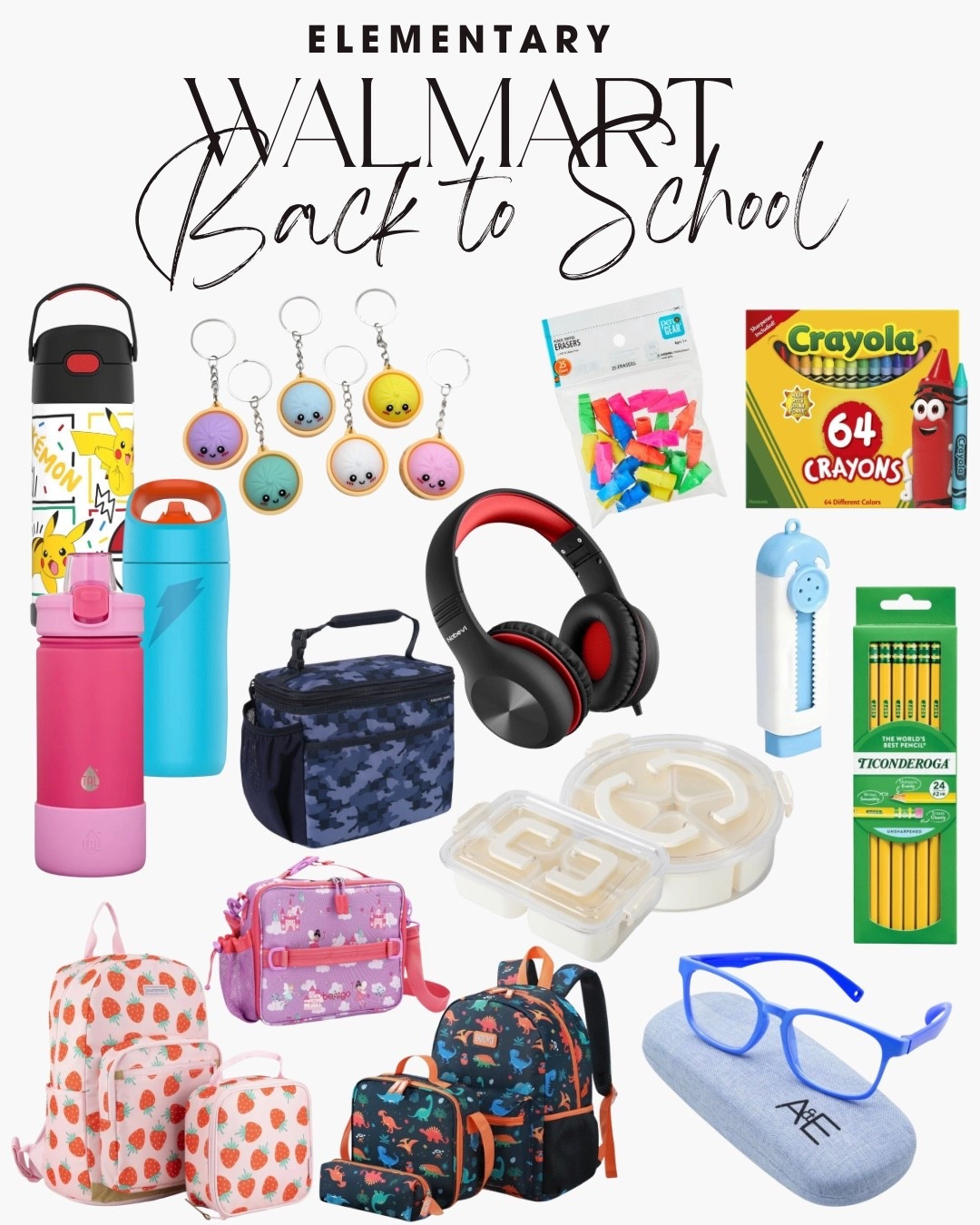 Walmart has everything your elementary kiddo needs. From lunch gear, to blue light glasses, to teeny little dumpling keychains. Okay… that one may be more of a WANT 🤪 shop here and get ready for the school year!

#walmart #backtoschool #schoolsupplies

#LTKmomlife #LTKKids #LTKSeasonal