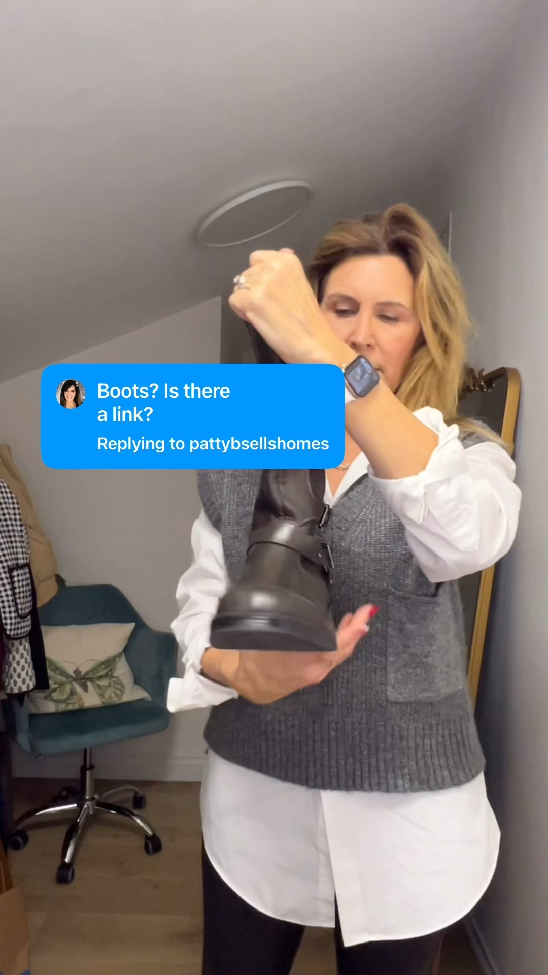 Outfit styled with Target boots, Spanx, & Amazon earrings. 

#LTKWorkwear #LTKFindsUnder100 #LTKOver40