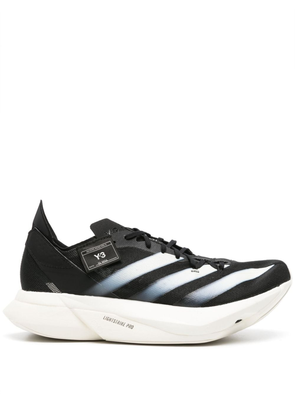 Y-3 Adizero Adios Pro 3.0 mesh sneakers - Black | Farfetch Global