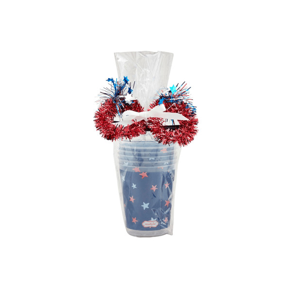 Stars 4th Of July Party Cup Set | Mud Pie