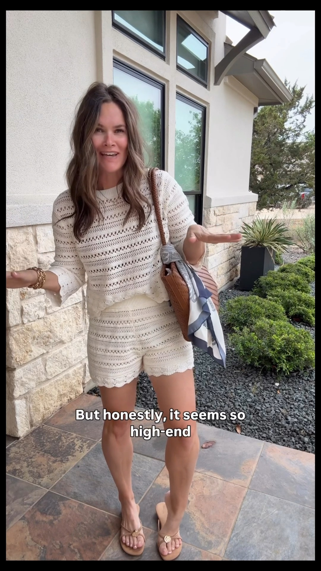 Obsessed with this crochet set paired with my favorite brown woven tote  bag! It’s such a fun textured look and the perfect outfit for a summer vacation day or resort dinner. 

#LTKSwim #LTKootd #LTKSeasonal