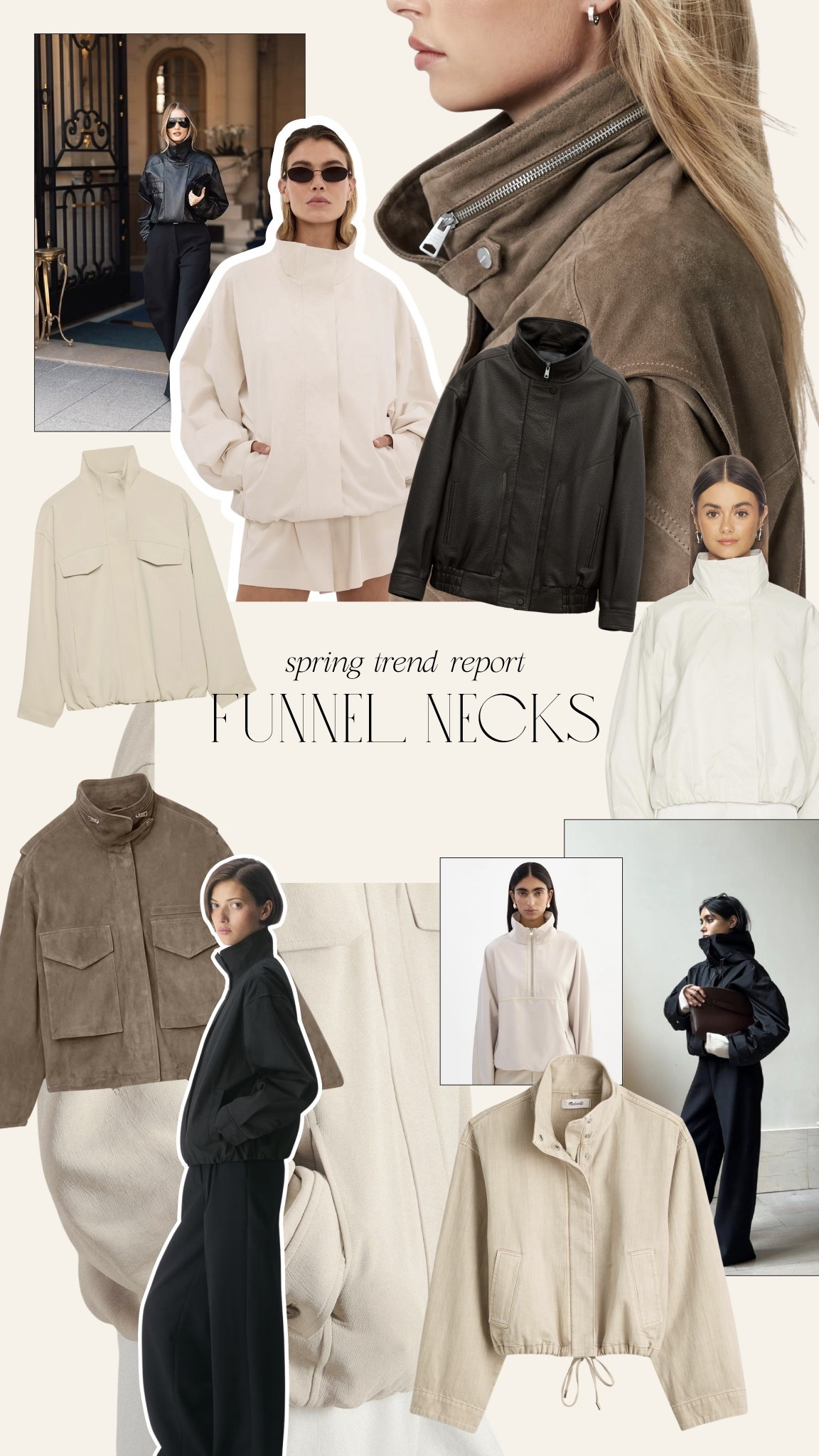 All the Funnel neck jackets please

#LTKSeasonal