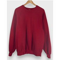 Vintage 1990S Plain Red Crewneck Sweatshirt Made in USA | xxl | Etsy (US)