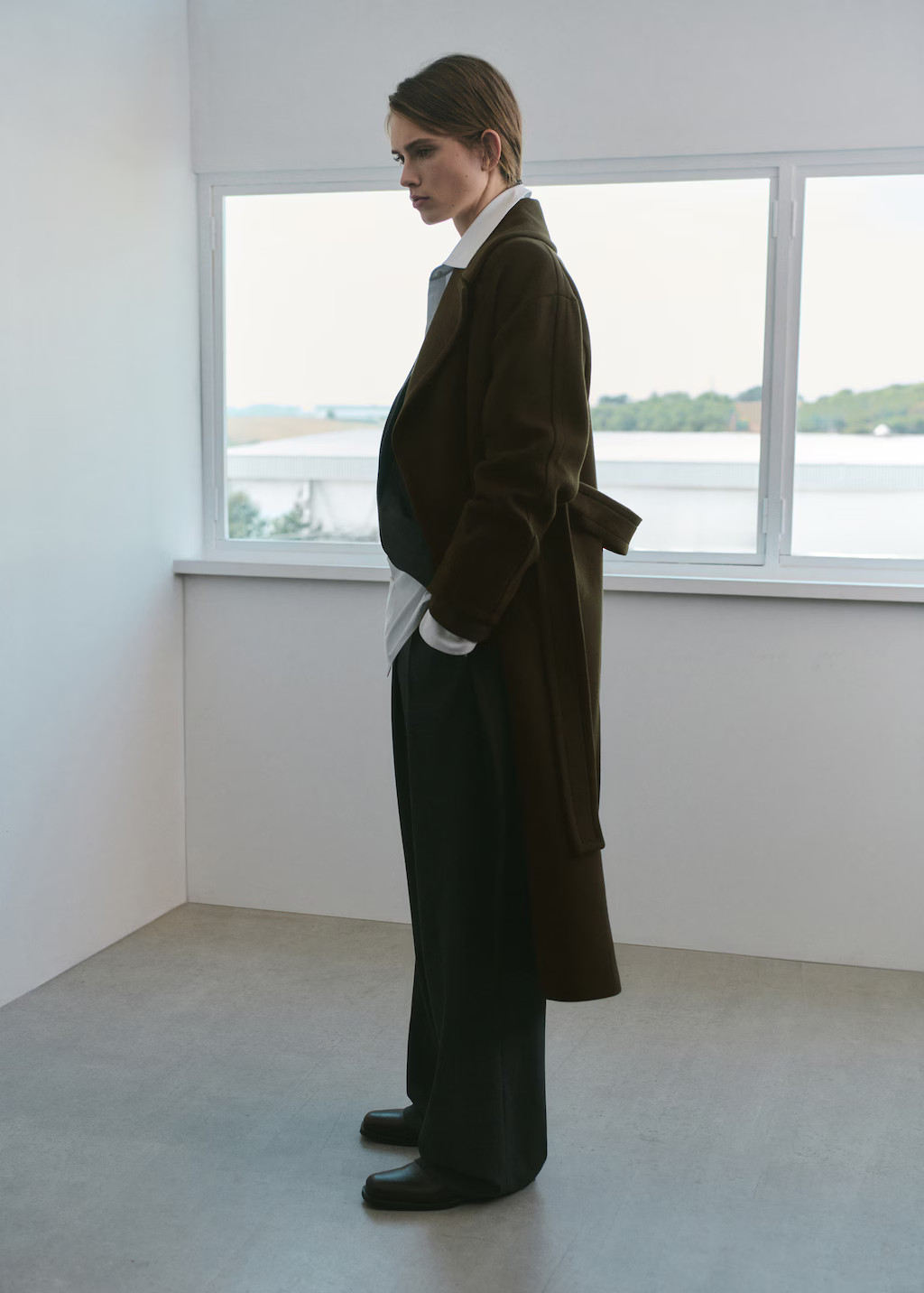 Manteco wool coat with belt - Women | MANGO USA | Mango (US/MX/AU)