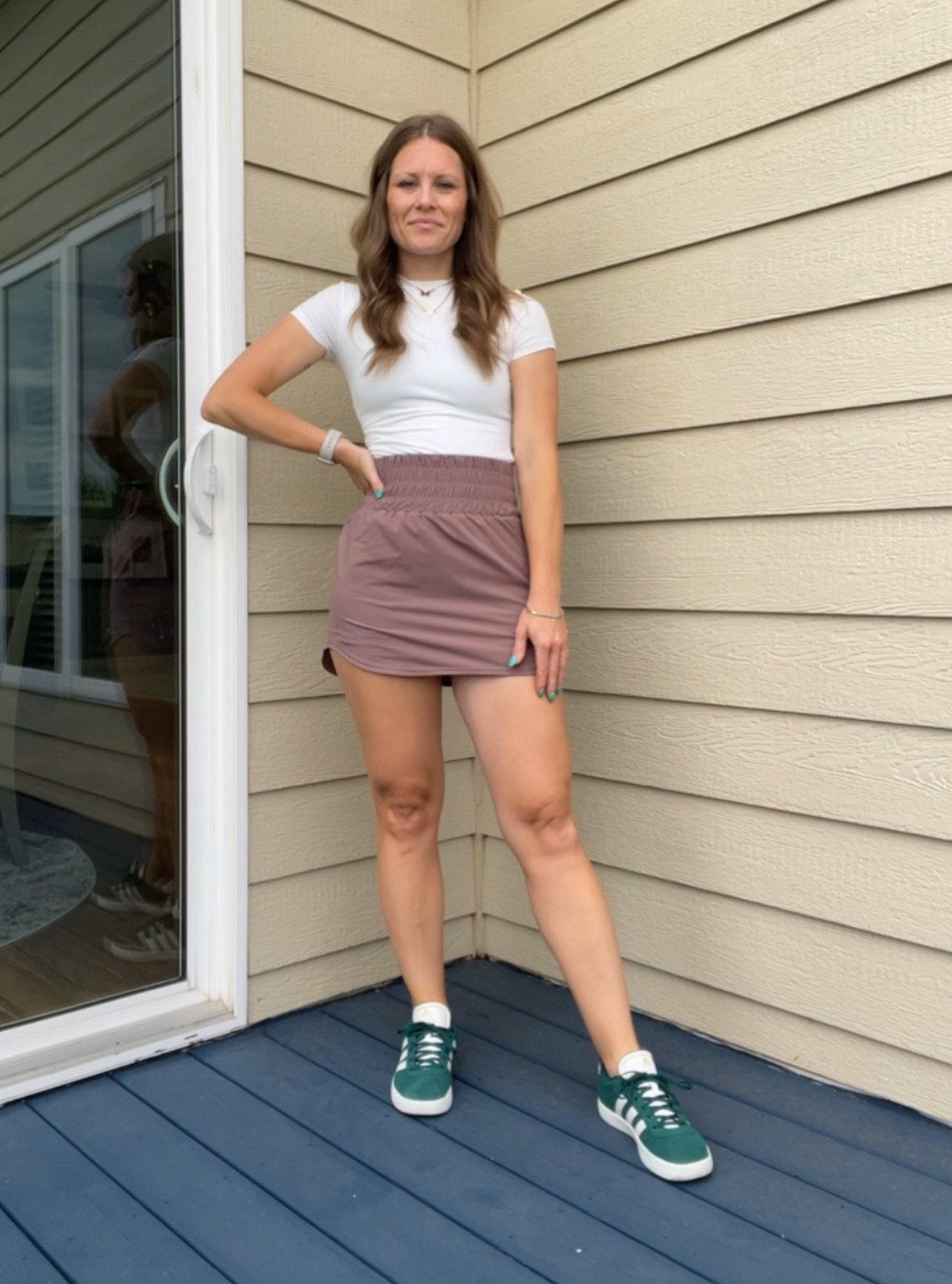 Amazon top - XS
Nike skirt - XS

#LTKFindsUnder100 #LTKShoeCrush #LTKStyleTip