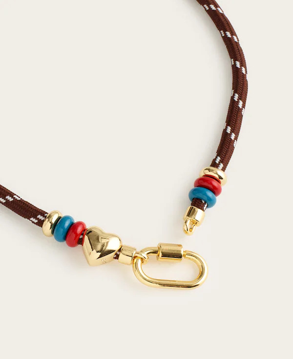 Carabiner Paracord Charm Necklace | Madewell