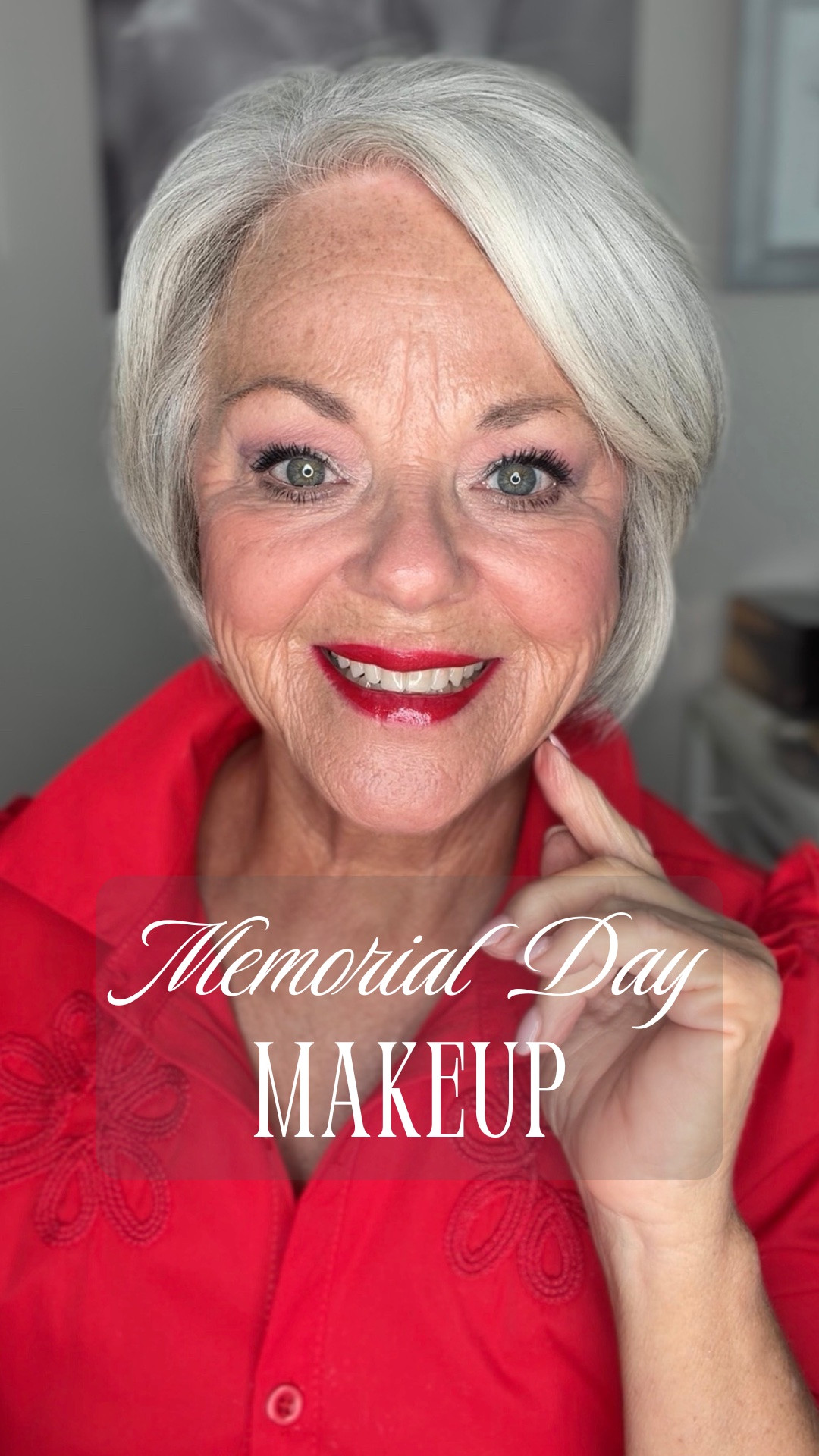 Painted in red, white & blue ❤️🤍💙

Today's look is all about getting ready for Memorial Day weekend  🇺🇸✨💄 

What are your plans for the holiday?

#LTKBeauty #LTKgrwm #LTKSeasonal