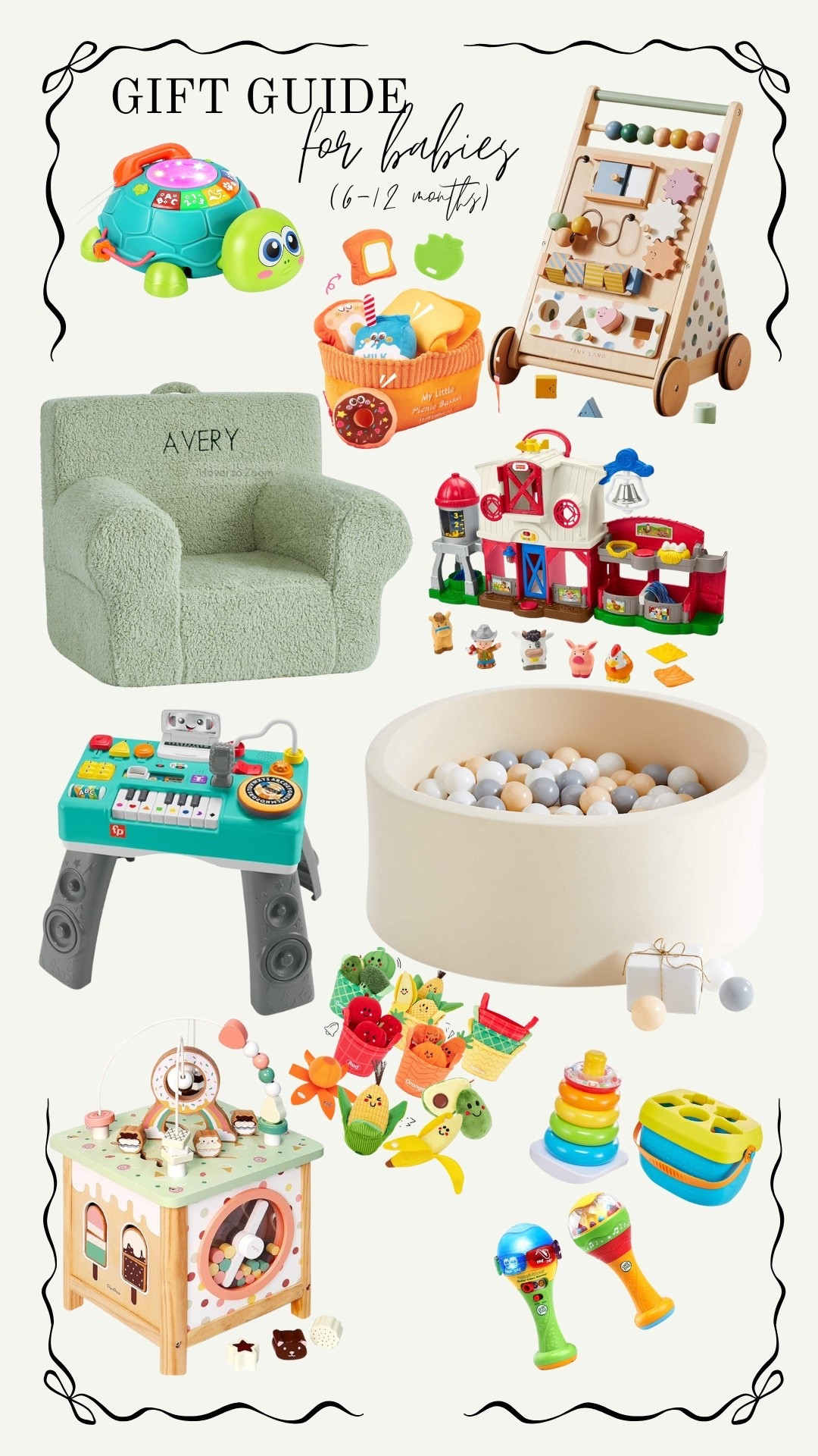 Gift for babies 6-12 months!! These are perfect for babies who are starting to sit, crawl, explore 👏🏻

#LTKKids #LTKHoliday #LTKGiftGuide