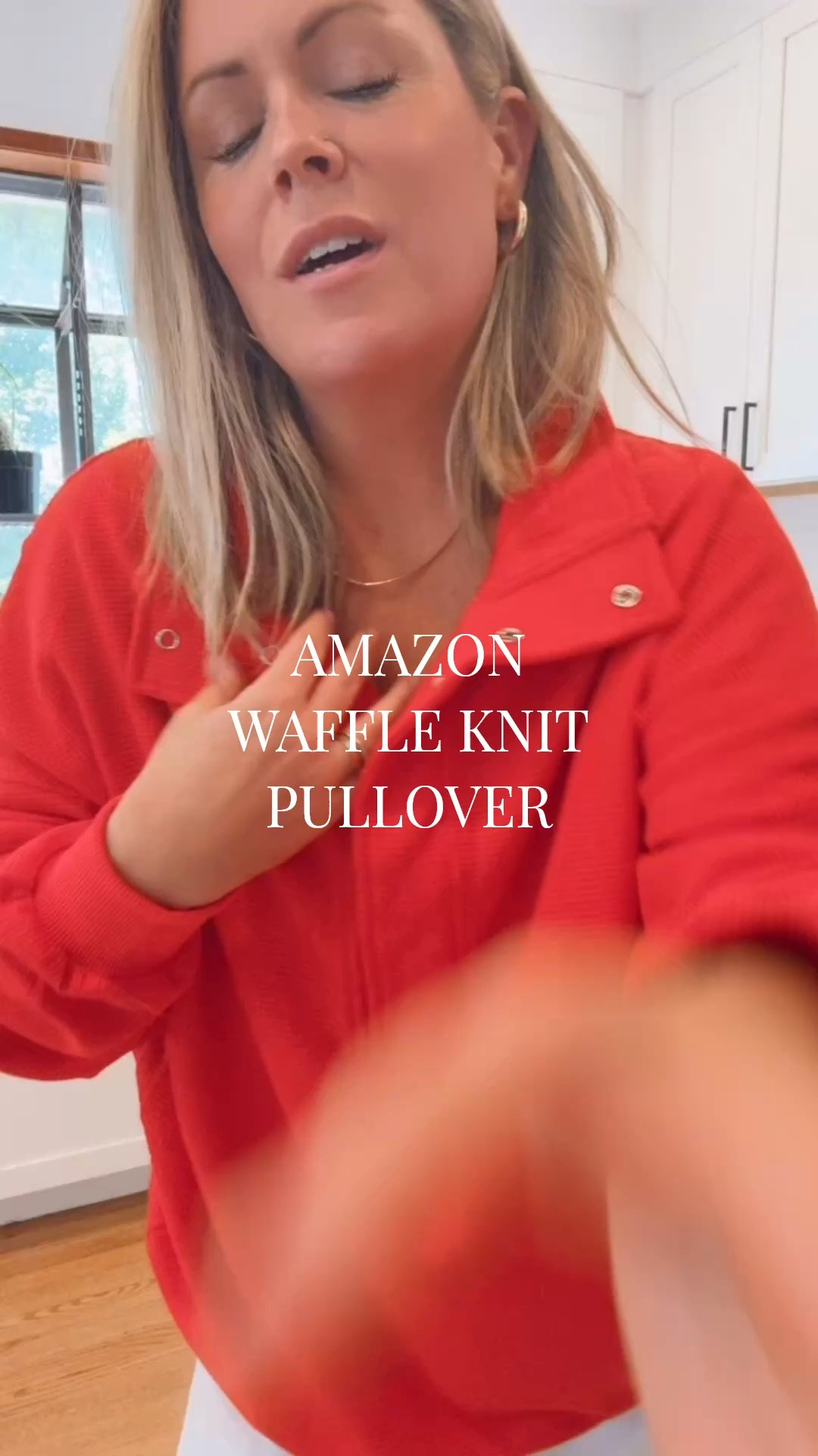 Amazon Waffle Knit Pullover for the fall! Wearing a S. Lots of great color options!

#LTKootd #LTKPetite #LTKActive