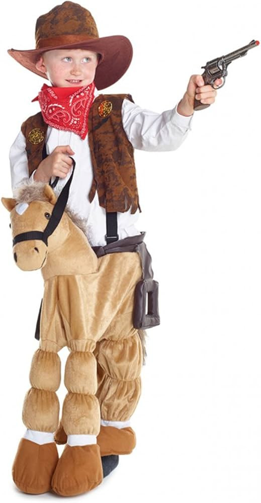 Morphsuits Brown Plush Pony Costume - Small | Amazon (US)